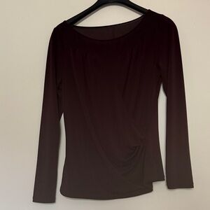 Ann Taylor Classic Dark Blouse
